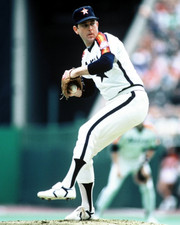 1986 NOLAN RYAN Houston Astros BASEBALL ACTION Glossy Photo 8x10 PICTURE WOW!