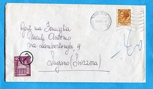 SIRACUSANA - 1965 £.30 ISOLATO per la SVIZZERA affrancatura RIDOTTA (303611) - Imagen 1 de 1