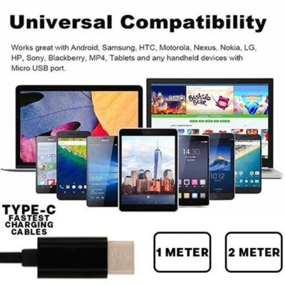 Amazon Kindle Fire HD Tablet TV Micro-USB Data Sync Charger Cable Charging Lead - Image 1 of 4