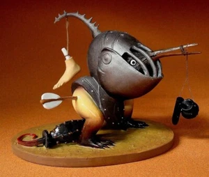 Figurine The Garden Of Treats Of Bosch Bird With Helmet Museum Parastone - Picture 1 of 6