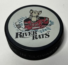 Albany River Rats AHL Official InGlasco Vegum Hockey Puck - Devils