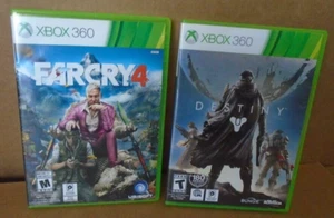 Microsoft XBOX 360 GAMES ( Destiny / Far Cry 4 ) - Picture 1 of 10