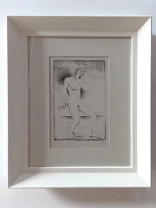 Carlo CARRA': Bagnante, litografia, grafica italiana del '900, arte moderna - Bild 1 von 1
