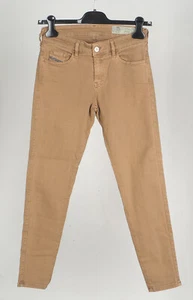 Pantalones de mezclilla para mujer Diesel talla W26 calumniosos al tobillo súper ajustados cintura regular 084TV - Imagen 1 de 10