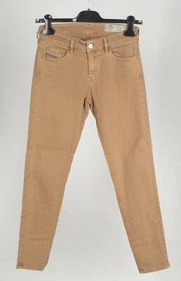 Pantalones de mezclilla para mujer Diesel talla W26 calumniosos al tobillo súper ajustados cintura regular 084TV Foto 1 de 4