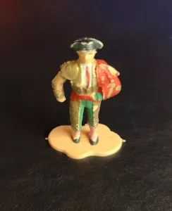 Vintage Bull Fighting Spanish Matador Plastic Model Figure Figurine Reamsa 198 C - Picture 1 of 6