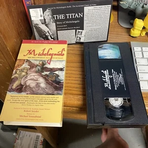 Michelangelo Self Portrait VHS Robert Snyder Michael Sonnabend 1989 1999 - Imagen 1 de 6