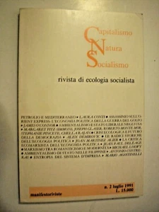Capitalismo Natura Socialismo Rivista di ecologia socialista N.2 luglio 1991 - Foto 1 di 2