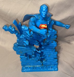 Vintage 1974 Superman model by Aurora (built)