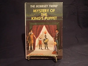 Vintage 1967 The BOBBSEY TWINS’ MYSTERY OF THE KING'S PUPPET Hardcover Book - Imagen 1 de 5