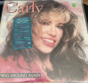 Mint- Carly Coming Around Again Arista Records Stereo Shrink Wrap LP - Picture 1 of 2