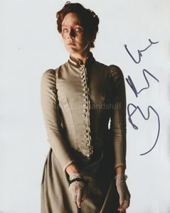Rachael Stirling handsigniert 8x10 Foto Autogramm, Dr. Who, Trinkgeld den Samt B - Bild 1 von 2