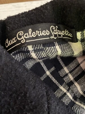 Vintage French DEADSTOCK child SAILOR COAT wool Galeries Lafayette Paris c1950 - Image 1 of 4