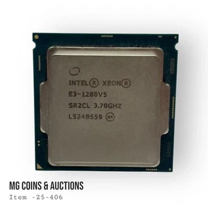 Intel Xeon E3-1280 v5 3.7Ghz 8MB Quad Core 80W LGA1151 SR2LC - Picture 1 of 2