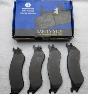 Disc Brake Pad Set-XL Front NAPA/RAYLOC SAFETY STOP-RSS SS7576M - Foto 1 di 8