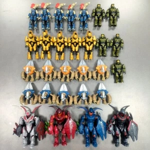 29X Mega Construx Halo Blocks Hunter Elite Freebooter Grunt Spartan UNSC Fiugres - Picture 1 of 7