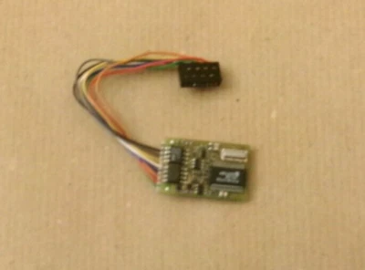 ROCO - DECODER 10738 - LASTREGELUNG  MIT 8 POL. STECKER - NEM 652 - GEPRUEFT-TOP - Bild 1 von 3