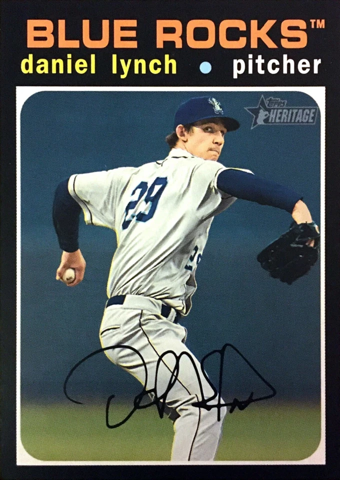 2020 TOPPS HERITAGE MINORS (#102) - DANIEL LYNCH - Image 1 of 1