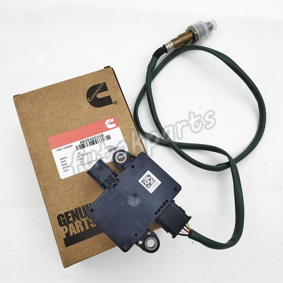 Sensor de partículas diésel 68354201AB para 19-24 Ram 2500 3500 6,7 L Cummins Foto 1 de 4