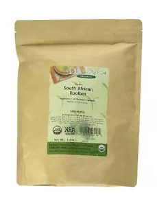 Davidson's Tee Großpackung Bio südafrikanische Rooibos gesund koffeinfrei 16 Unzen 1 Packung - Bild 1 von 3