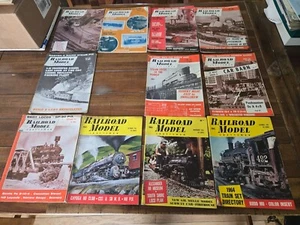 Konvolut 11 Eisenbahn Modell Handwerker Zeitschriften - 1964 -- Set 1 - Bild 1 von 17