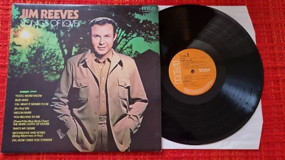 Jim Reeves - Songs Of Love - LP, 1975 RCA Stereo *Near/MINT - Image 1 of 4
