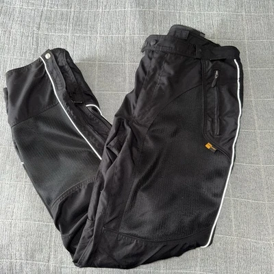 Pantalones deportivos de moto para hombre Olympia Moto 36 negro Cordura Foto 1 de 4