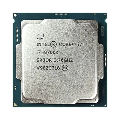 CPU Intel Core i7-8700K 3,7 GHz 6 núcleos 12 hilos LGA 1151 Coffee Lake Foto 1 de 4