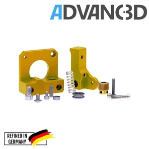 Advanc3D MK10 kompakt Extruder Feder nachstellbar kugelgelagert rechts Gold - Bild 1 von 5