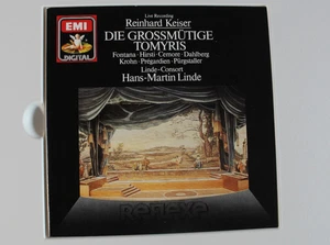 Keiser Die Grossmutige Tomyris Hans-Martin Linde 2 LP Set (EMI 1988) NM Vinyl - Picture 1 of 4