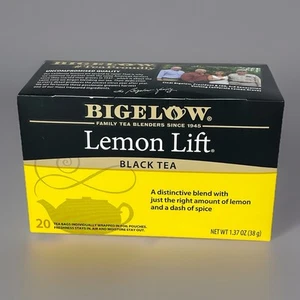 Bigelow Lemon Lift Black Tea - 20 tea bags - Picture 1 of 7