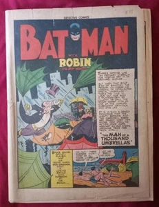BATMAN DETECTIVE COMICS #87 (1944) début PENGUIN 🐧 ☔ RARE ÂGE D'OR 🦇 - Photo 1 sur 20