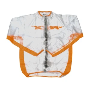 RFX FXWJ104XS55OR Sport Regenjacke (Transparent/Orange) Gr. XS Motorrad - Bild 1 von 1