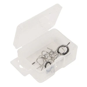 Mouche Pêche Outil Lisse Acier Inoxydable Guide Bague Guide Pointe Tout Neuf - Photo 1/17