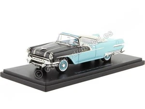 1956 Pontiac Star Chief Convertible Negro/Azul 1:43 NEO Scale Models 44062 - Imagen 1 de 6