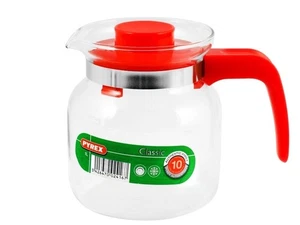Bricco High Classic 711A L 1 Red Transparent Pyrex Cap - Picture 1 of 3