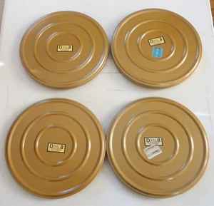 4 Vintage New Old Stock Compco Dual 8 Filmrollen Naben Aufbewahrungskoffer Chicago USA - Bild 1 von 15