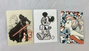 cartoline d'epoca Walt Disney World Topolino Campanellino Guerre Stellari - Foto 1 di 3