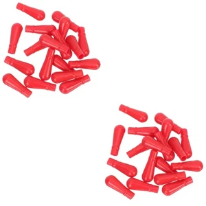2er Set Glas Tropfer Stopfen Labor mit Gummikappe Tropfer Pipettenbirne - Bild 1 von 12