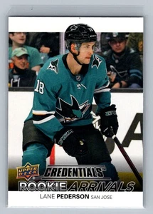 Lane Pederson 2021-22 Upper Deck Credentials #RA-48 - Picture 1 of 2
