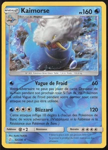 Carte Pokémon Kaimorse 52/236 Reverse Éclipse Cosmique Français - Imagen 1 de 2