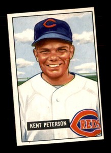 1951 Bowman #215 Kent Peterson NM