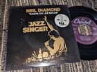 The Jazz Singer Ost Soundtrack Neil Diamond Love In Las Rocks + 1 7'' 45 1980