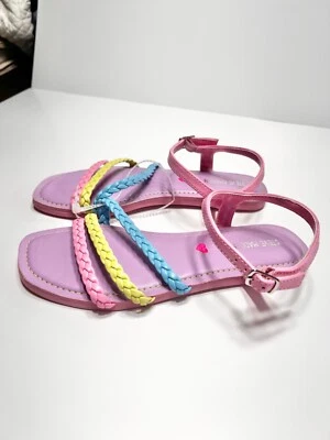 Sandália Steve Madden Girl's J-Georjia multicolorida juvenil tamanho 5 - Imagem 1 de 4