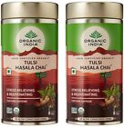 Organic India Tulsi Masala Premium Assam Chai Tea 100G X 2 Pack  | Free Shipping