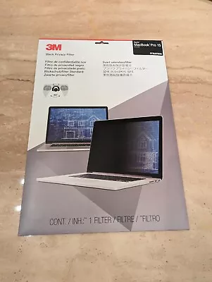 3M Privacy Filter for 15" Macbook Pro with Retina Display 2016-2021 PFNAP008 New - Image 1 of 2