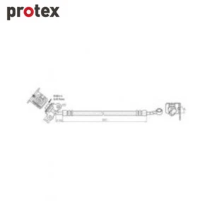 Manguera de freno Protex H3657 - Imagen 1 de 1