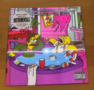 White Girl Wasted Instrumentals - Lenticular variant Marble Splatter - IN HAND - Foto 1 di 3