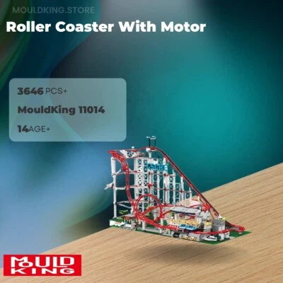 MOULD KING 11014 Roller Coaster With Motor with 3646 Pieces - Image 1 of 4