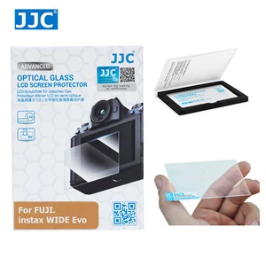 JJC 9H Optical Glass Screen Protector 2-PCS for FUJIFILM INSTAX WIDE EVO Cameras - Picture 1 of 9